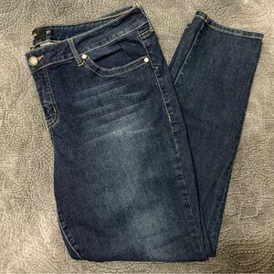 Torrid Dark Blue Skinny Jeans
